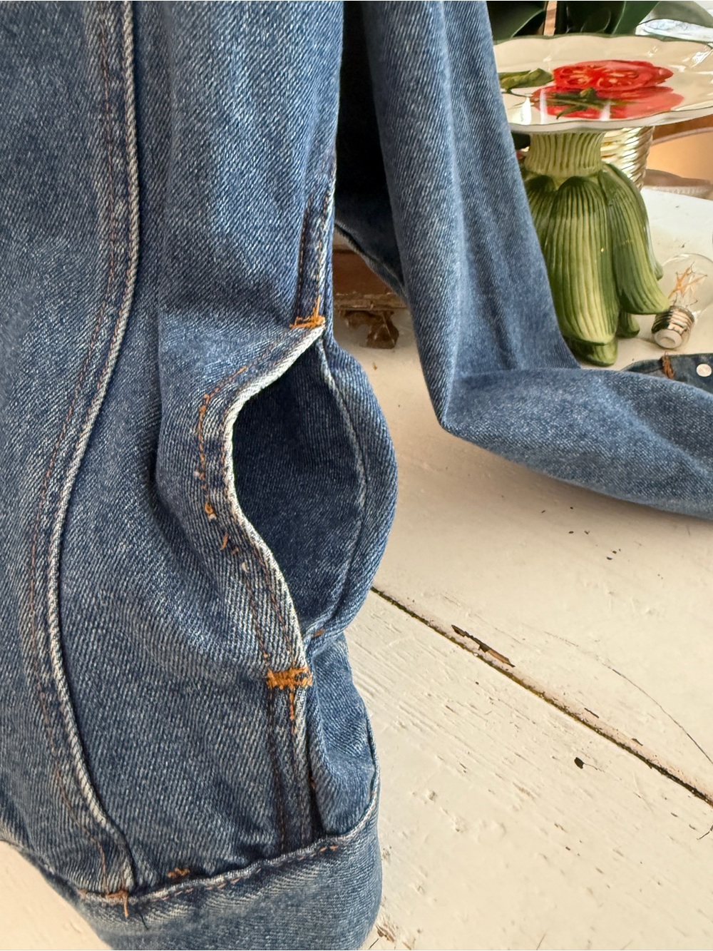 Riviera Hotel & Casino Embroidered Denim Jacket - Blue - Picture 9 of 9